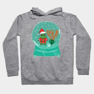 UNDER The Sea Christmas Snowglobe Hoodie